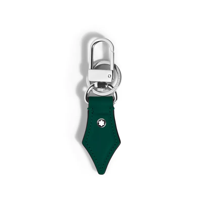 Portachiavi Forma Pennino Pelle Soft Malachite MB220307 Montblanc Portachiavi Forma Pennino Pelle Soft Malachite MB220307 Montblanc