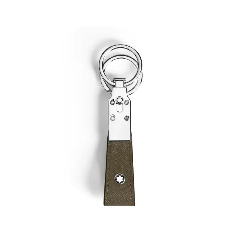 Portachiavi Sartorial Pelle Goffrata Kaki Passante MB221354 Uomo Montblanc Portachiavi Sartorial Pelle Goffrata Kaki Passante MB221354 Uomo Montblanc