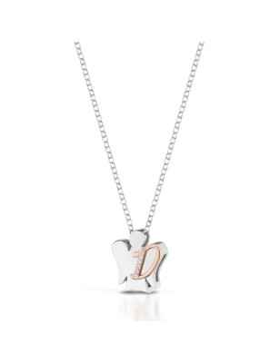 COLLANA ANGELO CON LETTERA D DONNA ROBERTO GIANNOTTI 
