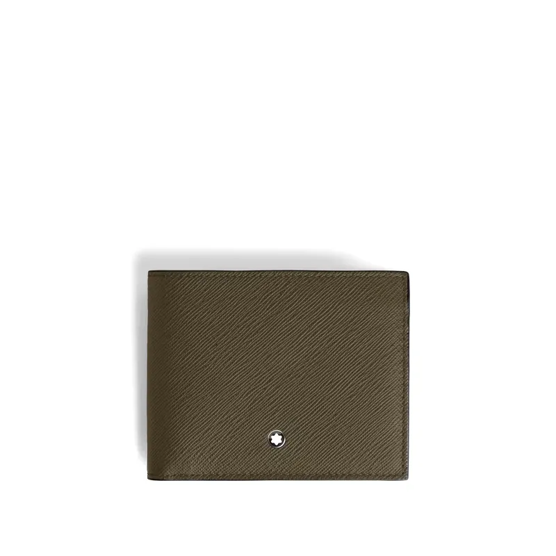 Portafoglio Sartorial 6 Tasche Kaki MB221362 Uomo Montblanc Portafoglio Sartorial 6 Tasche Kaki MB221362 Uomo Montblanc