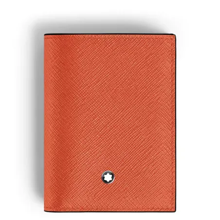 Portafoglio Sartorial Mini 4 Tasche Mandarino MB221472 Montblanc
