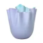 Fazzoletto lilla menta vaso medium h24 ø20 Murano Venini