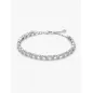 Bracciale Cuori con Tre Pietre cm.20 Donna Pandora