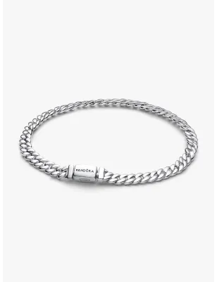 Bracciale Catena Maglia Cubana cm.20 Donna Pandora