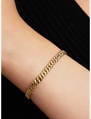 Bracciale Dorato Catena Maglia Cubana cm.20 Donna Pandora - category_name - XDMG De Marchi Gianotti