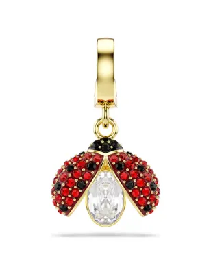 Charm Idyllia Coccinella Rossa Donna Swarovski