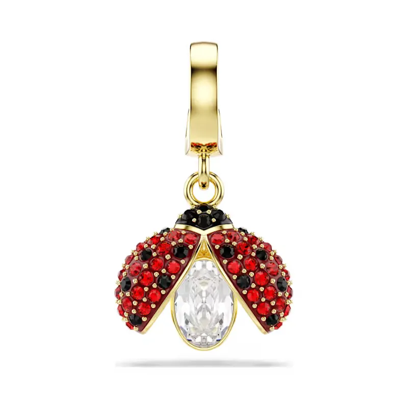 Charm Idyllia Coccinella Rossa Donna Swarovski