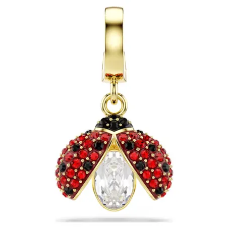 Charm Idyllia Coccinella Rossa Donna Swarovski