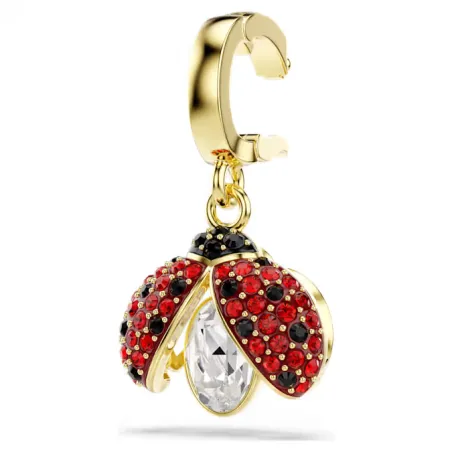 Charm Idyllia Coccinella Rossa Donna Swarovski