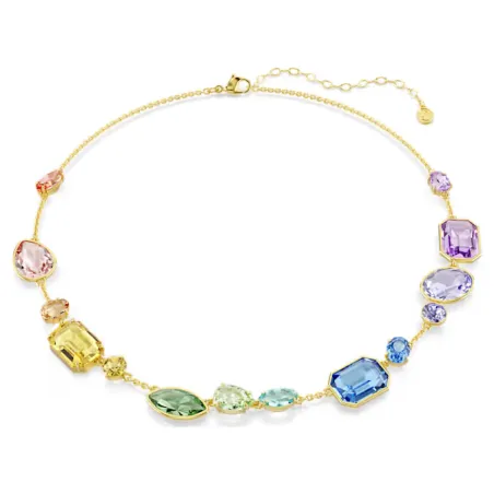 Collana Gema Taglio Misto Multicolore Donna Swarovski