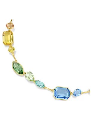 Collana Gema Taglio Misto Multicolore Donna Swarovski