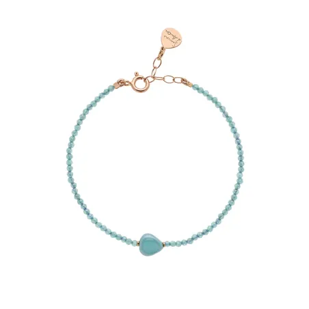 Bracciale Semino d'Amore Colors Acquamarina Donna Rossoprezioso