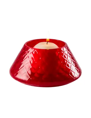 Lele portacandele rosso balloton ø18 h8 Murano Venini - category_name - XDMG De Marchi Gianotti