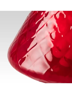 Lele portacandele rosso balloton ø18 h8 Murano Venini