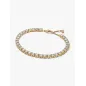 Bracciale Tennis Dorato con Pietre Grandi Donna Pandora