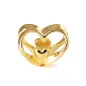 Bead Cuore a Cuore Placcato Oro Donna Trollbeads