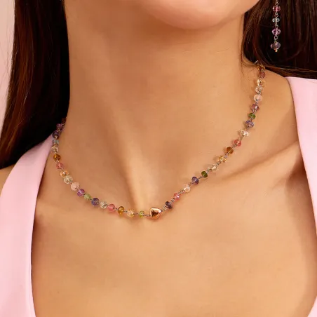 Girocollo Semino d'Amore Bouquet Donna Rossoprezioso