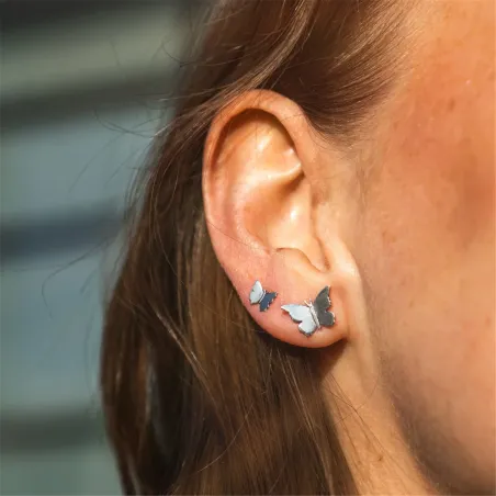 Orecchini Ali di Farfalla Piccoli Donna Trollbeads