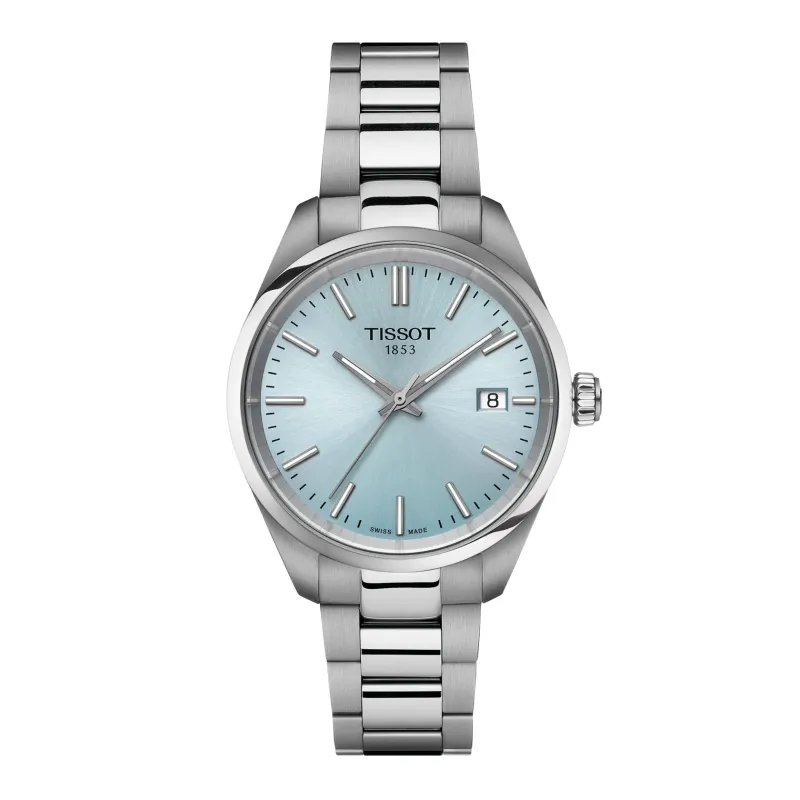 Orologio PR 100 34mm blu ghiaccio T1502101135100 Donna Tissot Orologio PR 100 34mm blu ghiaccio T1502101135100 Donna Tissot