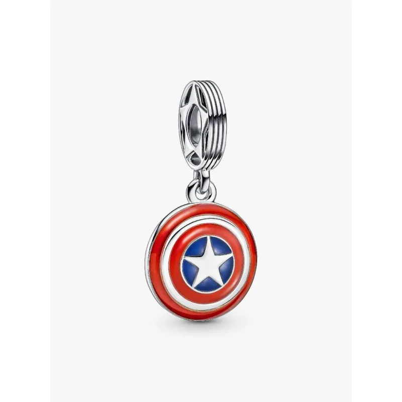Charm Marvel, Avengers, Scudo di Captain America Donna Pandora Charm Marvel, Avengers, Scudo di Captain America Donna Pandora