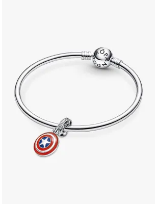 Charm Marvel, Avengers, Scudo di Captain America Donna Pandora - category_name - XDMG De Marchi Gianotti