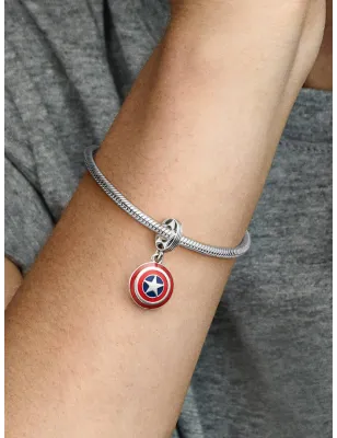 Charm Marvel, Avengers, Scudo di Captain America Donna Pandora - category_name - XDMG De Marchi Gianotti