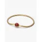 Bracciale dorato Disney, La Bella e la Bestia, Chiusura Rosa Donna Pandora Bracciale dorato Disney, La Bella e la Bestia, Chiusura Rosa Donna Pandora
