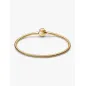 Bracciale dorato Disney, La Bella e la Bestia, Chiusura Rosa Donna Pandora Bracciale dorato Disney, La Bella e la Bestia, Chiusura Rosa Donna Pandora