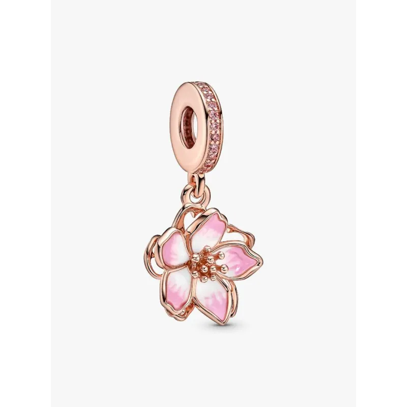Charm Pendente Rosè Fiore di Ciliegio Donna Pandora