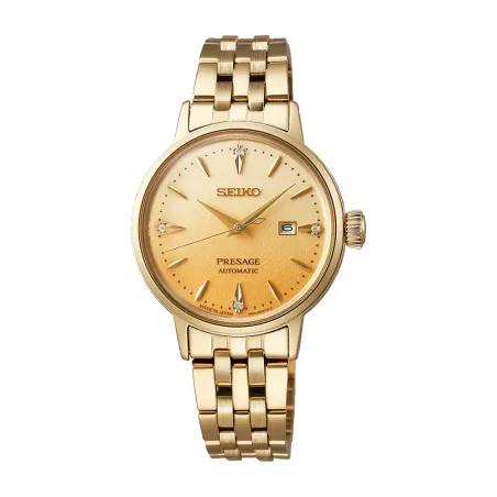Orologio Presage Cocktail 30mm automatico oro SRE018J1 Donna Seiko