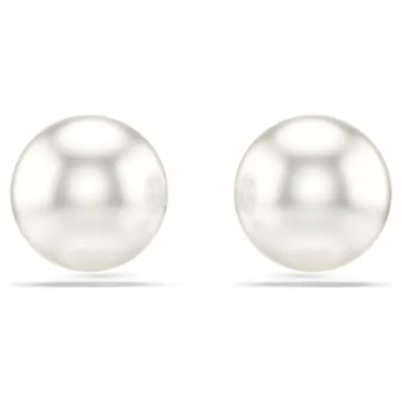 Orecchini a lobo Matrix, Crystal Pearl Donna Swarovski