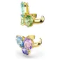 Orecchini Ear Cuff Gema, Multicolore, Placcato Color Oro Donna Swarovski