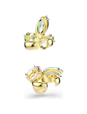 Orecchini Ear Cuff Gema, Multicolore, Placcato Color Oro Donna Swarovski - category_name - XDMG De Marchi Gianotti