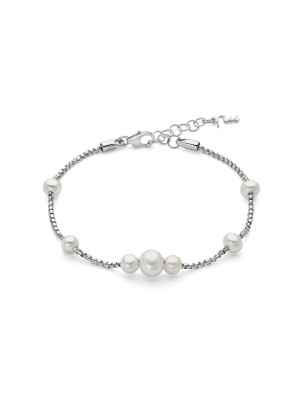Bracciale argento perle Oriente Miss Italia PBR3610 Donna Miluna