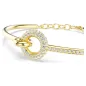 Bracciale Rigido Dextera, Placcato Color Oro Donna Swarovski