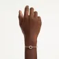 Bracciale Rigido Dextera, Placcato Color Oro Donna Swarovski