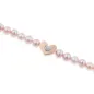 Bracciale di Perle Rosa con Cuore Donna Roberto Giannotti