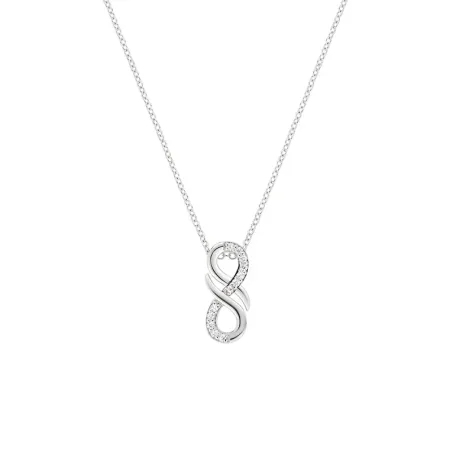 Collana Amore Infinito con Zirconi Donna Amen