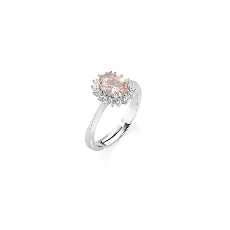 Anello Mini Royal Lady con Morganite mis.16/20 Donna Amen