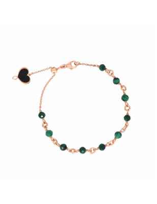 BRACCIALE CON MAGLIE E MALACHITE DONNA MAMAN ET SOPHIE - category_name - XDMG De Marchi Gianotti