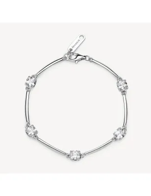 Bracciale Semirigido con Zirconi Bianchi Donna Brosway