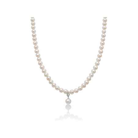 COLLANA FILO DI PERLE DONNA MILUNA LE PERLE