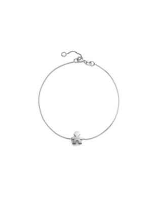 BRACCIALE BIMBO ORO BIANCO I TESORINI DONNA LE BEBE' 