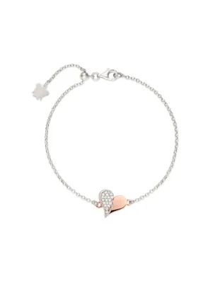 Bracciale con Cuore e Ala Donna Roberto Giannotti