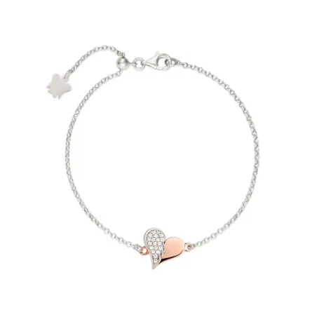 Bracciale con Cuore e Ala Donna Roberto Giannotti