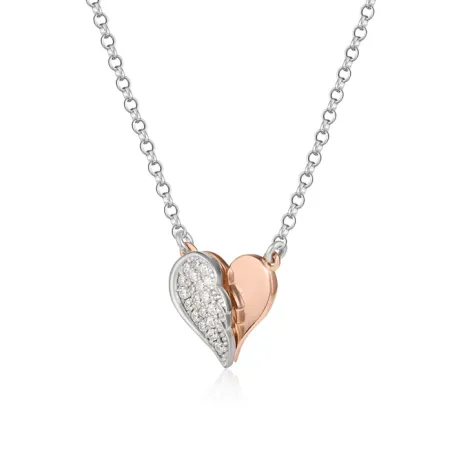 Collana con Cuore e Ala Donna Roberto Giannotti
