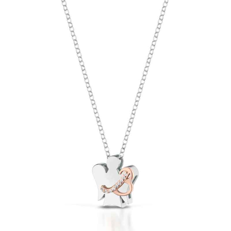 COLLANA ANGELO CON LETTERA B DONNA ROBERTO GIANNOTTI 