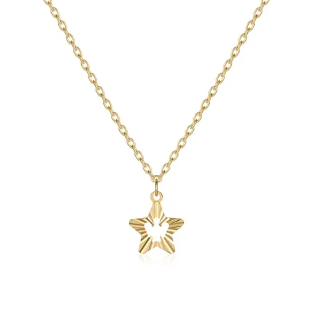 Collana con Stella e Angelo traforato in Oro Roberto Giannotti