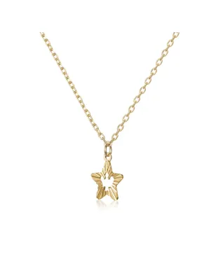 Collana con Stella e Angelo traforato in Oro Roberto Giannotti