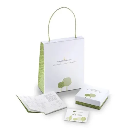 Bracciale oro bambina targhetta e cuore rosso Roberto Giannotti